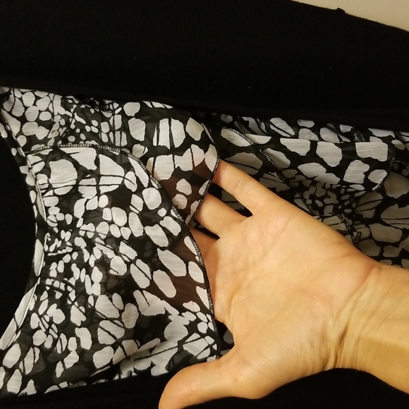 Sz L Classy knit Dress Top - Picture 3 of 6